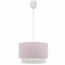 Fabrilamp - fab 111293000 Pendentif Strokes 1xe27 Rose Bébé 30d