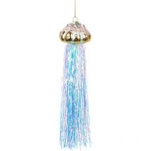 Pendentif méduse en perles de verre
