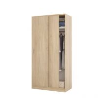 Armoire avec 2 portes coulissantes chêne canadien 100x200 cm - Pino
