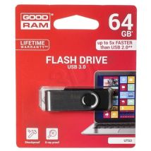 Clé Usb Goodram Uts3 64 Go Usb Type-a 3.2 Gen 1 (3.1 Gen 1) Noire