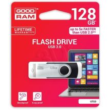Clé Usb Goodram Uts3 128 Go 3.2 Gen 1 (3.1 Gen 1) Noire