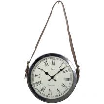 Pendule avec anse Vintage - Diam. 30 cm