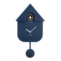 Horloge Coucou moderne H40cm Present Time Bleu