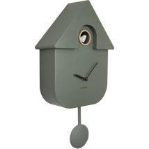 Horloge Coucou moderne H40cm Present Time Vert