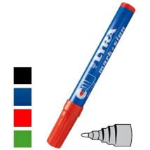 Pennarello permanente punta tonda fine marker - rosso