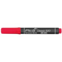 Pennarello Pica Classic Punta Tonda Rosso