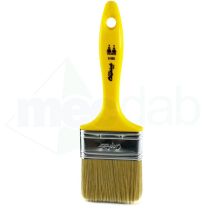 Cinghiale – Pennellessa setola bionda 50mm – 12 pezzi – Manico in plastica, ghiera nichelata