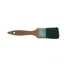 Pennellesse setola nera manico legno - mm.60x14x59 12 pezzi Feudo