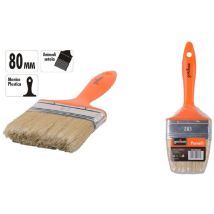 TRADE SHOP – Pinsel 80 mm – Kunststoffgriff, Stahlkranz – Ideal für Malerei-Projekte