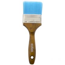 Pennello Piatto per Pitture ad Acqua Setola 100% Sintetica Alta Qualita' 70mm