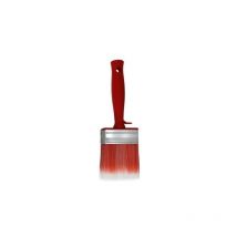 Pennello plafoncino con manico in plastica rosso 70X30mm