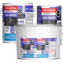 Penosil - Aqua Barrier. Revestimiento ms para Reparación y Renovación de Cubiertas gris lata de 14 Kg.