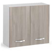 Pensile cucina doppia anta 80x32x72H colore olmo