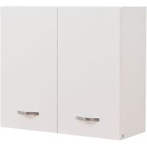 Pensile da Cucina Scolapiatti Sistema Raccogligocce Mobile Minimal Colore Bianco