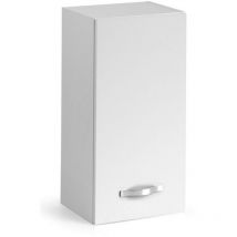 Pensile cucina con anta 40x32x72H colore bianco frassinato