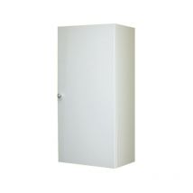 Pensile Sospeso - 71 x 34 x 22 cm - Colore Bianco - 1 Anta Liscia - 1 Ripiano Interno
