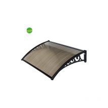 Pensilina maya Ambra Garden alveolare nero fumÈ 100x80cm