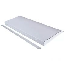 Pensilina in policarbonato trasparente garden friend 120x44,5 cm