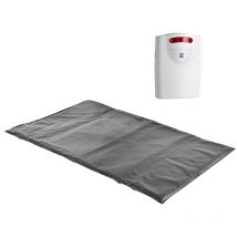 Pentatech - Tapis de contact avec alarme sans fil TMF01 noir 95 dB 33621