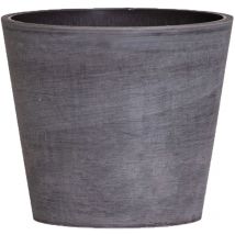 Art Plast Nova Vita Linea Leonardo Vaso Tipo Cono troncato ø 40 cm, Marrone - Grigio scuro