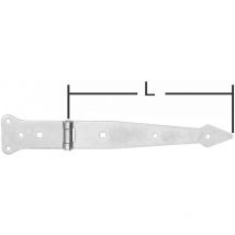 Penture 35x2,5x250mm chromé brillant