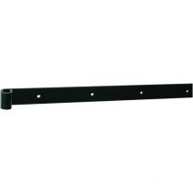 Penture bout droit 30x4 diamètre 14 l (mm) : 400 - Noir