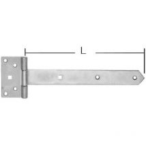 Penture volet 40x3,5x600mm chromé brillant