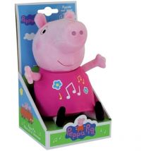 Jemini - peppa pig Peluche 25cm musicale & lumineuse