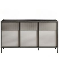 Pequeño aparador 3 puertas y 2 estantes L156 cm - everest