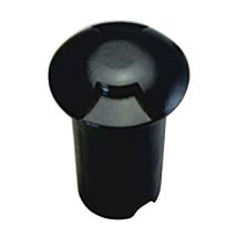 Small Spot 0.75W LED negro incorporado 2 direcciones - blanco caliente 2700K