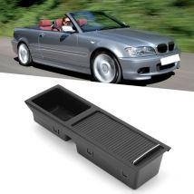 SJLERST Vassoio per console centrale per BMW E46, inserto per scatola portaoggetti per supporto per console centrale per auto in ABS 51167038323