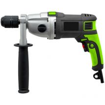 Perceuse à percussion 1050 W - Poignee latérale + Mandrin auto