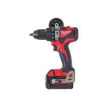 Perceuse à percussion Brushless Milwaukee M18 BLPD2-502X (2 x 5,0 Ah) en coffret