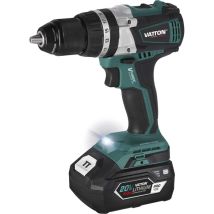 Vatton - Perceuse À Percussion Sans Balais 20v 1 Batterie 4,0ah
