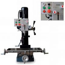 Metal Profi Austria - Perceuse fraiseuse métal d. 32 mm 230 v 750 w avec boite à engrenages - ZX32G - Métalprofi