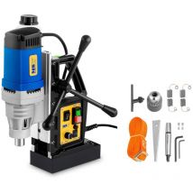 MSW - Perceuse Magnétique Carotteuse Perceuse Fraiseuse Colonne Électro-Aimant 1380 w
