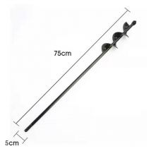 Perceuse, perceuse de sol pour l'installation de clôtures, perceuse à main, petite perceuse à barre de torsion, accessoires de jardin, ameublissement