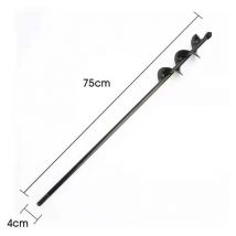 Perceuse, perceuse de sol pour l'installation de clôtures, perceuse à main, petite perceuse à barre de torsion, accessoires de jardin, ameublissement