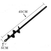 Perceuse, perceuse de sol pour l'installation de clôtures, perceuse à main, petite perceuse à barre de torsion, accessoires de jardin, ameublissement