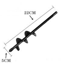 Perceuse, perceuse de sol pour l'installation de clôtures, perceuse à main, petite perceuse à barre de torsion, accessoires de jardin, ameublissement