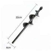 Perceuse, perceuse de sol pour l'installation de clôtures, perceuse à main, petite perceuse à barre de torsion, accessoires de jardin, ameublissement