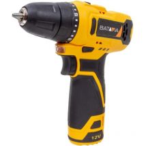 Batavia - Perceuse Visseuse 12V sans fil Fixxpack - Batterie 2.0 Ah et chargeur 0.4 Ah inclus