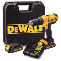 DCD771S2-QW Perceuse visseuse sans fil xr 18V Li-Ion 2X1.5Ah Batteries + chargeur et sac de transport - Dewalt