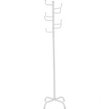 Percha de color blanco