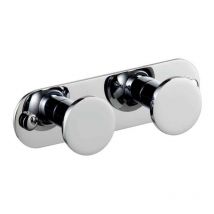 Manillons Torrent - 01579002 bassic Percha Doble Pegar Cromo - ref: 01579002
