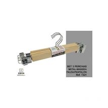 Percha madera falda-pantal SET-3