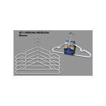 Percha metal antides. SET-5 bl