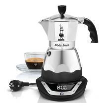 Bialetti - Cafetière italienne électrique 6 tasses inox 0006093
