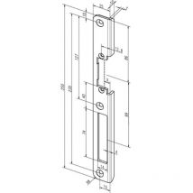 Assa Abloy - Percutor acodado 63 b va An.25mm L.250mm ktg din l