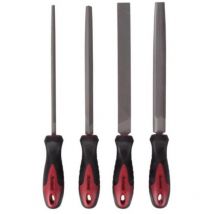 FEILENSATZ FÜR STAHL - 20 cm/8" - 4 St.